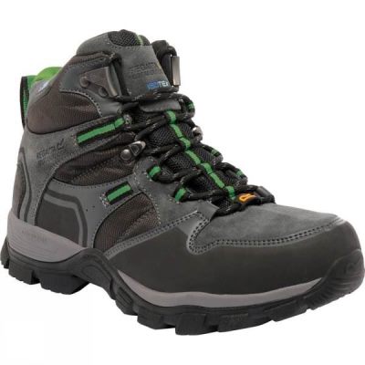 Botas Regatta Frontier Mid Hombre - Gris - Chile UQL403725